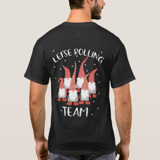 Camiseta Papais noeis de Xmas para a Equipe Rolling de esqu