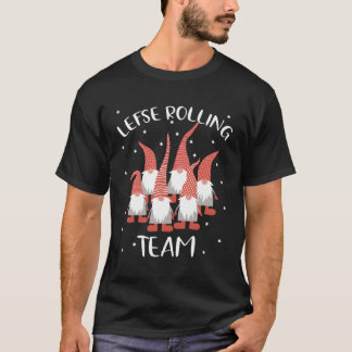 Camiseta Papais noeis de Xmas para a Equipe Rolling de esqu