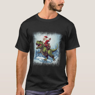 Camiseta Papais noeis Dirigindo Um Natal Engraçado No Dinos