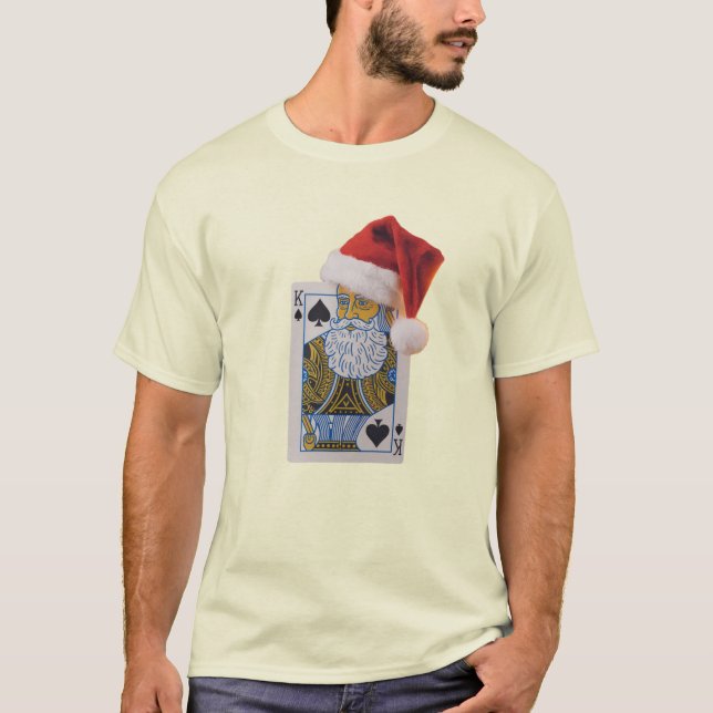 Camiseta Papais noeis do Rei dos Espadas. (Frente)