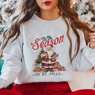 Camiseta Papais noeis e Árvore de Natal