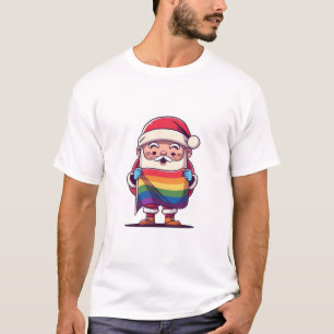 Camiseta Papais noeis é Gay de Natal