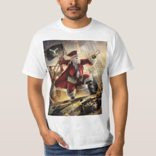 Camiseta Papais noeis É Um Pirata