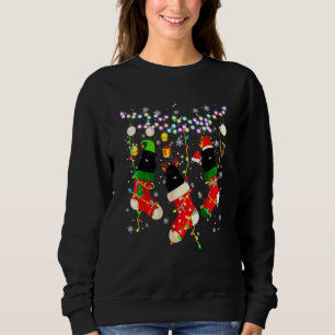 Camiseta Papais noeis Elf Reindeer Terra Nova Em Meias De N