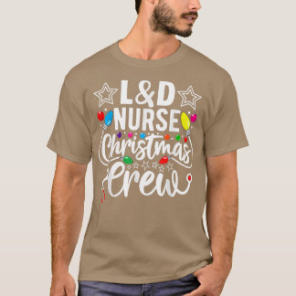 Camiseta Papais noeis Enfermeira Favorita Xmas Light Santa 