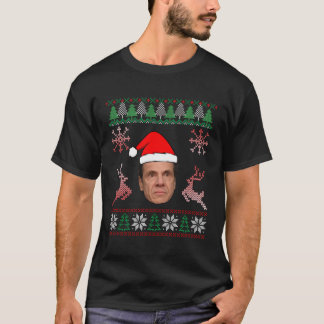 Camiseta Papais noeis Engraçados Cuomo Olhando Para Você No