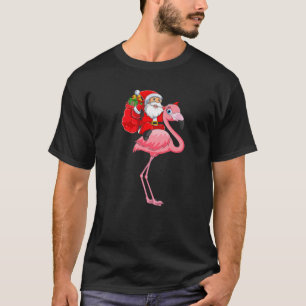 Camiseta Papais noeis Engraçados Da Família Andando Flami