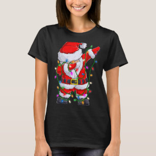 Camiseta Papais noeis engraçados de abismo de guinchos de á