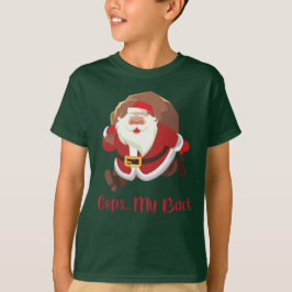 Camiseta Papais noeis engraçados de Natal
