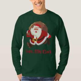 Camiseta Papais noeis engraçados de Natal