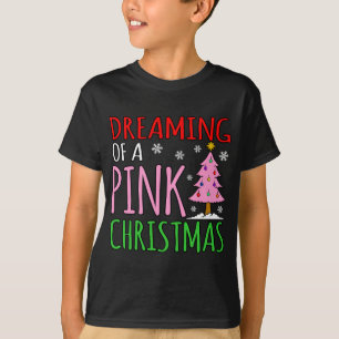 Camiseta Papais noeis Engraçados de Natal Rosa Elf Gnomos H