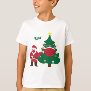 Camiseta Papais noeis engraçados do Natal de 2020 e árvor