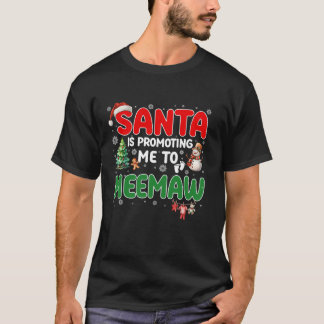 Camiseta Papais noeis Engraçados Estão Me Promovendo A Grav