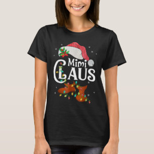 Camiseta Papais noeis Engraçados Família de Natal Mimi Cl