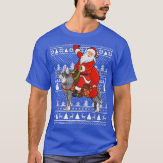 Camiseta Papais noeis Engraçados Fazendo Bovinos Australian