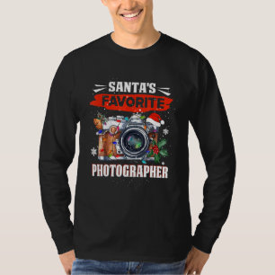 Camiseta Papais noeis Engraçados Fotógrafos Favoritos Pho d