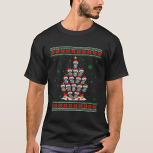 Camiseta Papais noeis engraçados Koala Xmas Gift Koala Árvo