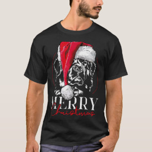 Camiseta Papais noeis Engraçados Newfound Newfie Feliz Nata