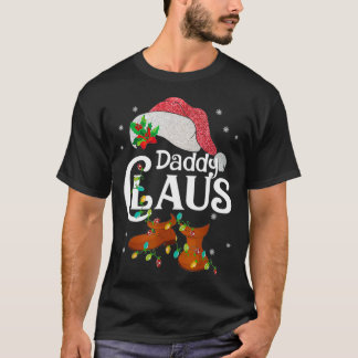 Camiseta Papais noeis Engraçados Pai Claus Família Natal Pr
