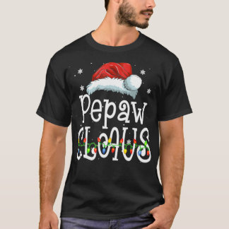 Camiseta Papais noeis Engraçados Pepaw Claus, presentes na