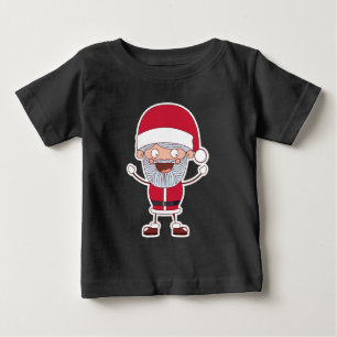 Camiseta Papais noeis engraçados, roupa personalizada