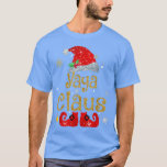 Camiseta Papais noeis Engraçados, Yaya Claus, Família de Na<br><div class="desc">Papais noeis Engraçados Yaya Claus Matching Family.</div>