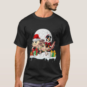 Camiseta Papais noeis Entlebucher Mountain Riding Axolotl C