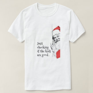 Camiseta Papais noeis Espetaculares Apenas Verificando Cria