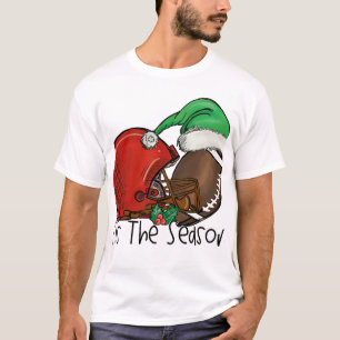 Camiseta Papais noeis Esporte Design de Futebol Boas de Nat