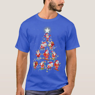 Camiseta Papais noeis Esquecendo A Árvore De Natal Luz Xmas