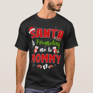 Camiseta Papais noeis Está Me Promovendo A Gravidez Da Pega