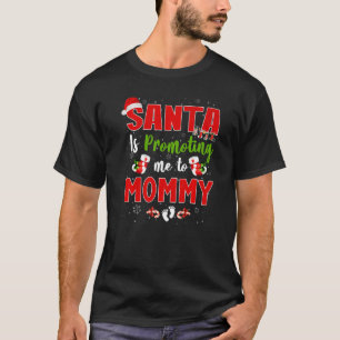 Camiseta Papais noeis Está Me Promovendo A Gravidez Da Pega