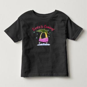 Camiseta Papais noeis Estão Vindo Crianças Árvore De Nat