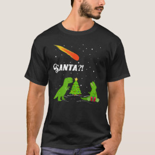 Camiseta PAPAIS NOEIS! Extinção do Dinossauro Natal Asteroi