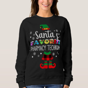 Camiseta Papais noeis Fav Pharmacy Technician Christmas Elf