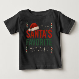 Camiseta Papais noeis Favoritos Bebê