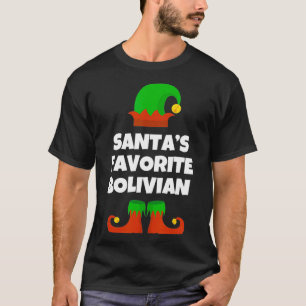 Camiseta Papais noeis favoritos bolivianos presentes engraç