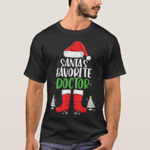 Camiseta Papais noeis Favoritos da Família Médica Correspon