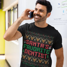 Papais noeis Favoritos Dentist Ugly Christmas Pers