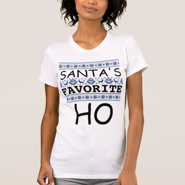 Camiseta Papais noeis Favoritos Ho (Frente)