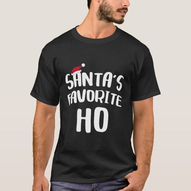 Camiseta Papais noeis Favoritos Ho (Frente)