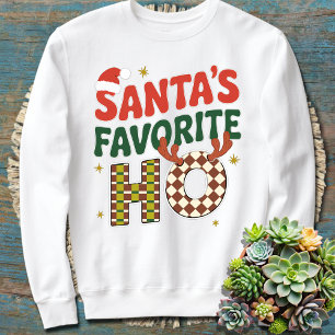 Camiseta Papais noeis Favoritos Ho Engraçado Natal