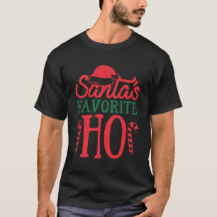 Camiseta Papais noeis Favoritos Ho Malvado Festa de Natal