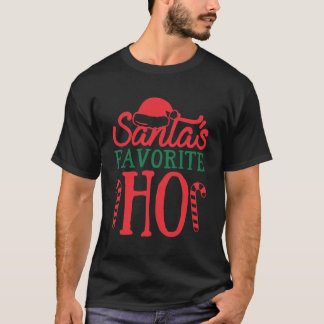 Camiseta Papais noeis Favoritos Ho Malvado Festa de Natal