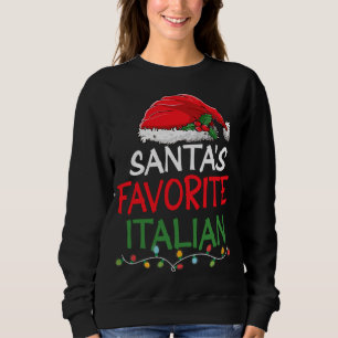 Camiseta Papais noeis favoritos Natal italiano Papai Noel