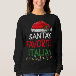 Camiseta Papais noeis favoritos Natal italiano Papai Noel