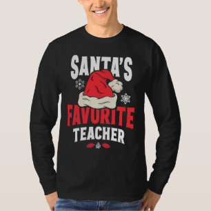 Camiseta Papais noeis Favoritos Professor Natal Natal Natal