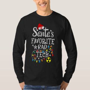 Camiseta Papais noeis Favoritos Rad Tech Radiology Tec