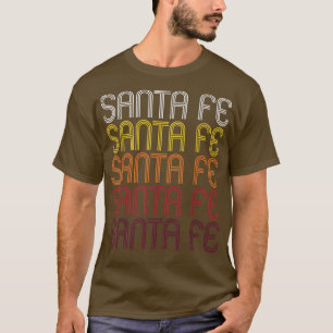 Camiseta Papais noeis Fe, Estilo de Vintage NM Novo México