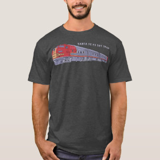 Camiseta Papais noeis Fe F3 Set 1948 Carbody Locomotive Tra